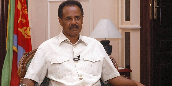 Eritrea's President Isaias Afwerki listens to a question during an interview with Reuters in the capital Asmara May 20, 2009. Eritrea's President Isaias Afwerki listens to a question during an interview with Reuters in the capital Asmara May 20, 2009.