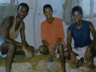 From left to right: Paulos Eyassy, Isaac Mogos, and Negede Teklemariam, imprisoned since September 24, 1994, for their conscientious objection to serving in the Eritrean military From left to right: Paulos Eyassy, Isaac Mogos, and Negede Teklemariam, imprisoned since September 24, 1994, for their conscientious objection to serving in the Eritrean military